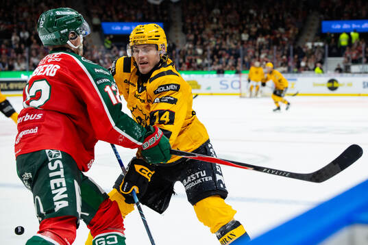 Frölundas Max Friberg och Skellefteås Andreas Johnson