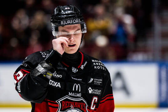 Malmö Redhawks Fredrik Händemark deppar