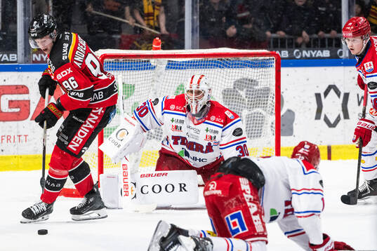 Timrås målvakt Jacob Johansson