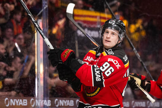 Luleås Pontus Andreasson jublar