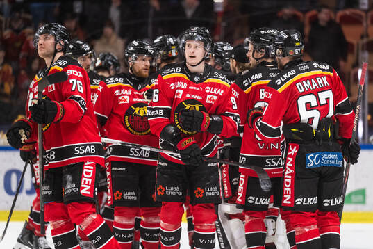 Luleås Pontus Andreasson jublar