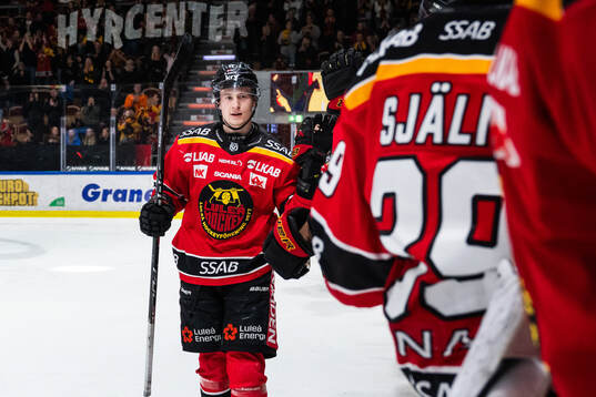 Luleås Pontus Andreasson jublar