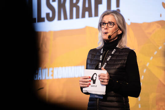 Åsa Wiklund Lång, kommunstyrelsens ordförande Gävle