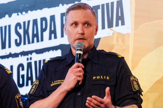 Anders Stenberg, kommunpolis