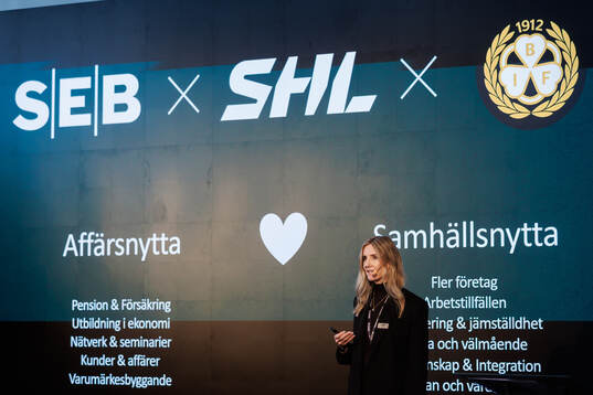 Josefin Lindström, chef på SEB i Gävle