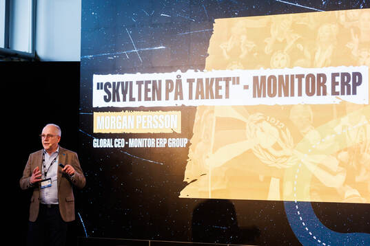 Morgan Persson, Global CEO, Monitor ERP Arena Group