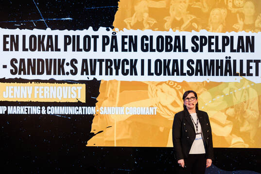 Jenny Fernqvist, vice president corporate communications