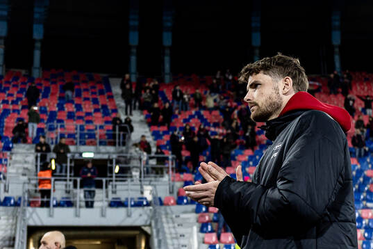 Jacob Sørensen of Brann looks dejected