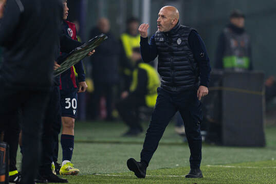 Head coach Vincenzo Italiano of Bologna