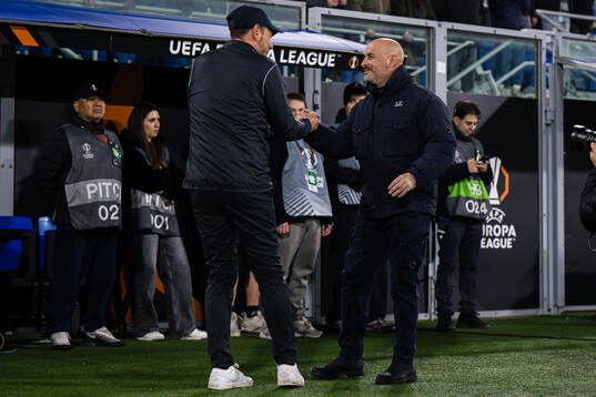 Head coach Freyr Alexandersson of Brann and head coach