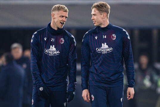 Jens Odgaard and Torbjørn Heggem of Bologna