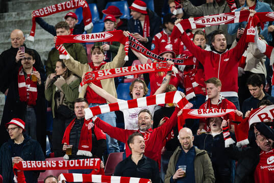 Spectators in the stands