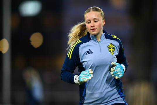 Sveriges målvakt Alice Olsson