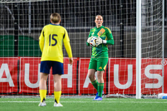 Sveriges målvakt Hanna Karlsson