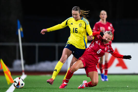 Sveriges Lilian Häggkvist och Danmarks Kamma Bundgaard
