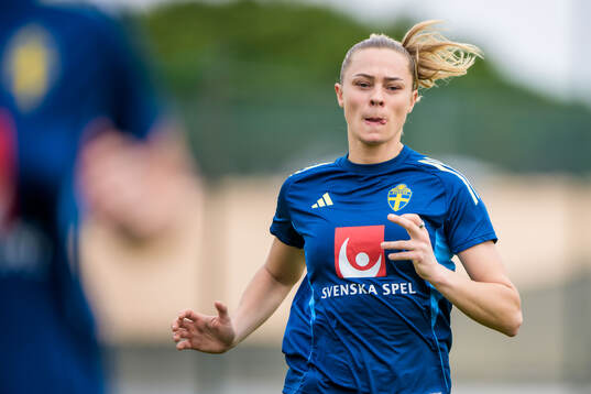 During a training session with the women's national
