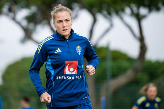 During a training session with the women's national