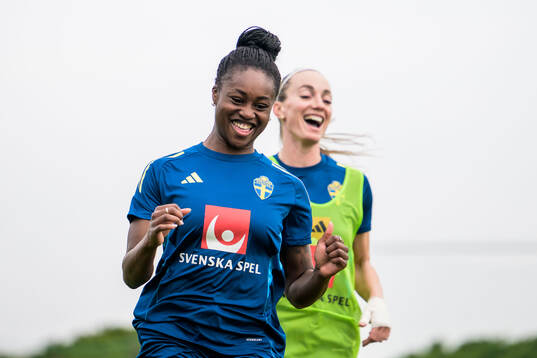 Monica Jusu Bah and Kosovare Asllani