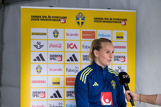 Stina Blackstenius of the Swedish women's national football