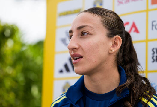 Rosa Kafaji of the Swedish women's national football team