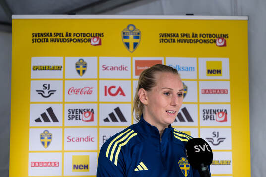 Stina Blackstenius of the Swedish women's national football