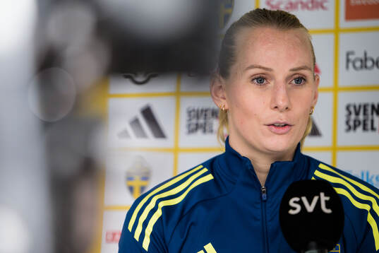 Stina Blackstenius of the Swedish women's national football