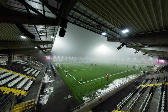 Nordic Wellness Arena i dimma