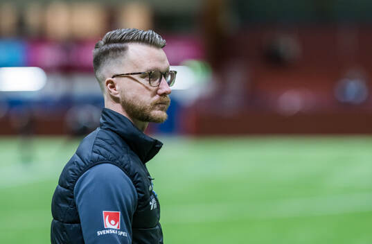 Växjös huvudtränare Olof Unogård