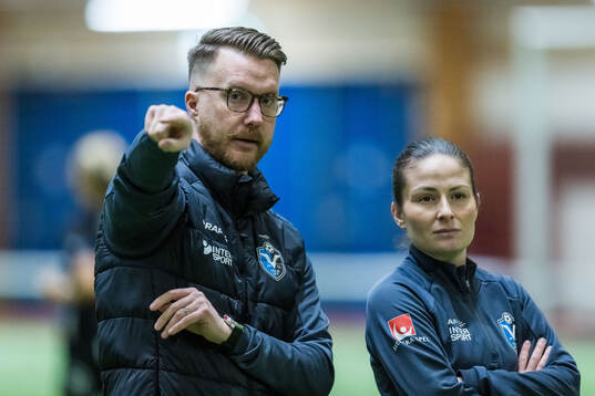 Växjös huvudtränare Olof Unogård
