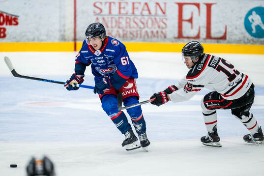 Oskarshamns Joni Ikonen och Nybros Elias Stenman
