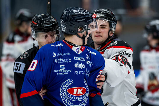 Oskarshamns Victor Johansson och Nybros Elias Stenman