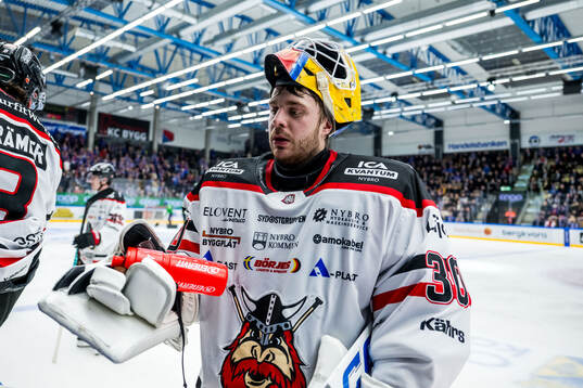 Nybros målvakt Hugo Hävelid