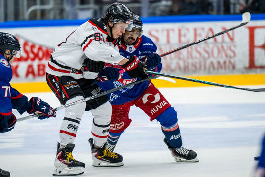 Nybros Tim Lindfors och Oskarshamns Kevin Karlsson