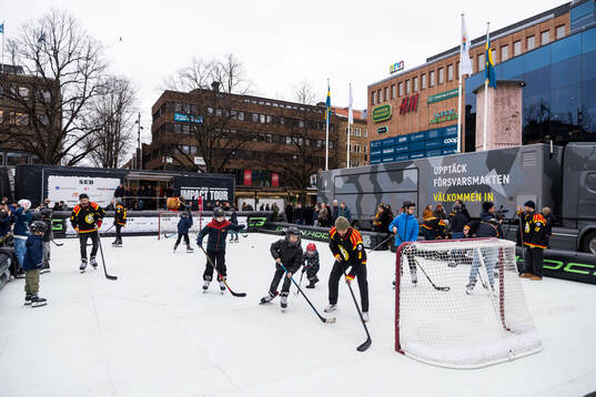 Bläddra bland fler bilder av Ishockey, SHL Impact Tour, Gävle