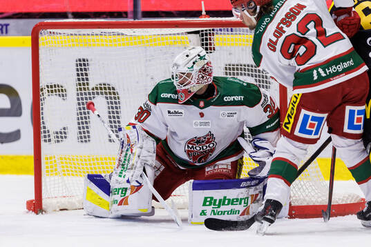 Modos målvakt Jakob Hellsten
