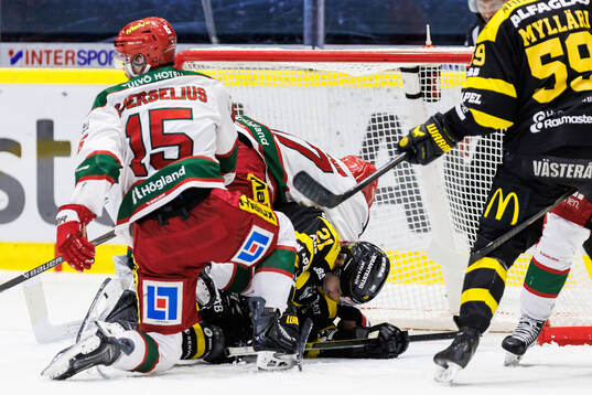 Modos Viktor Persson och Jacob Bjerselius mot Västerås