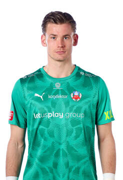 Helsingborgs målvakt Johan Brattberg