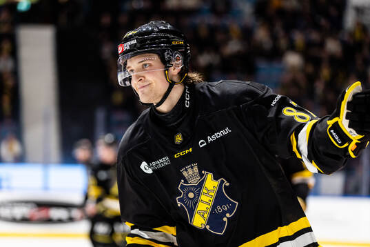 AIKs Lucas Lagerberg jublar