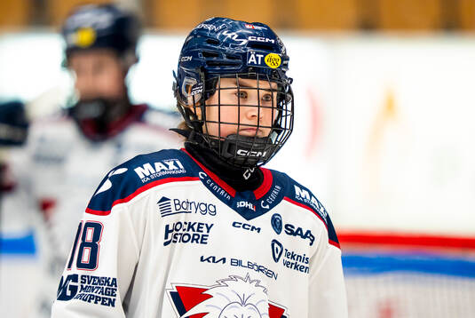 Linköpings Moa Gustafsson deppar