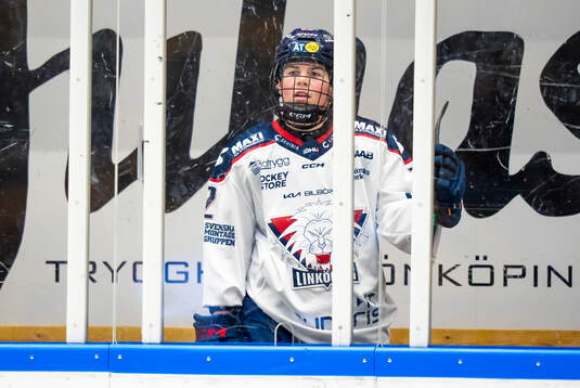 Linköpings Ellie Kaiser i utvisningsbåset