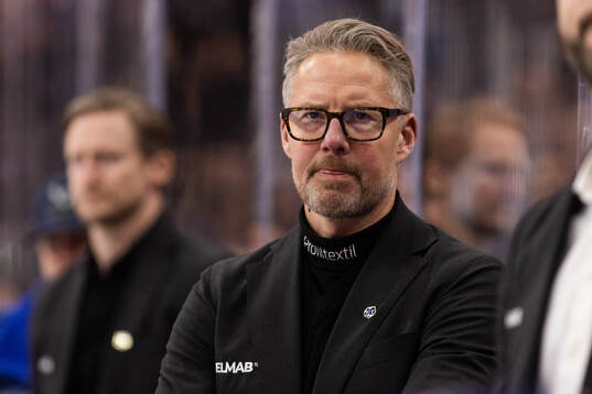 Leksands tränare Johan Hedberg
