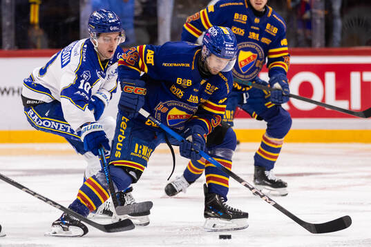 Leksands Anton Johansson och Djurgårdens Marcus Krüger