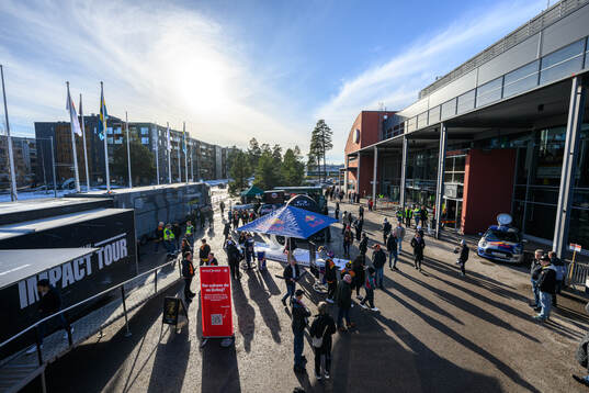 Monitor ERP Arena med SHL Impact Tour
