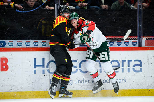 Brynäs Kieffer Bellows och Frölundas Tom Nilsson