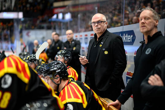 under ishockeymatchen i SHL mellan Brynäs och Frölunda