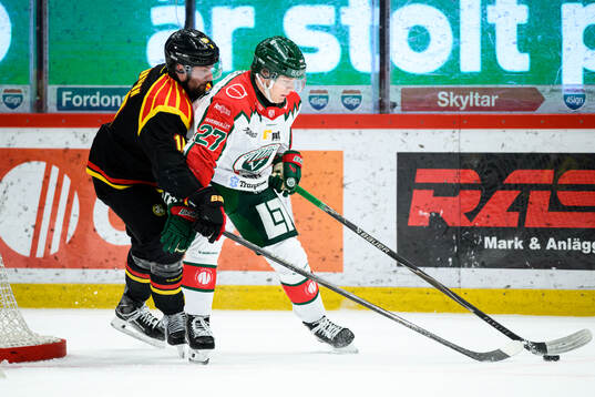 Brynäs Johan Larsson och Frölundas Theodor Niederbach