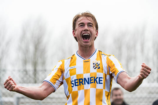 IFK Göteborgs Noah Tolf jublar