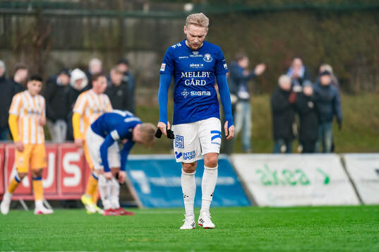 Trelleborgs Johan Brannefalk deppar