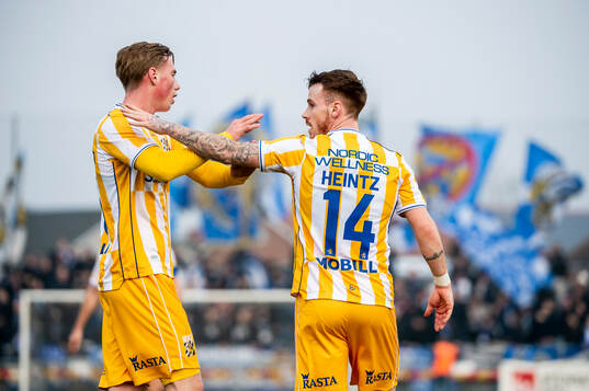 IFK Göteborgs Tobias Heintz jublar