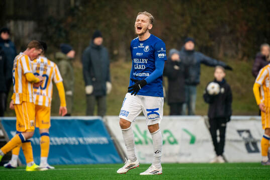 Trelleborgs Johan Brannefalk deppar
